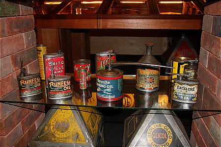 EARLY OIL CANS - click to enlarge